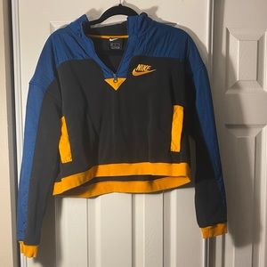 Nike Cropped Quarter Zip Sweatshirt